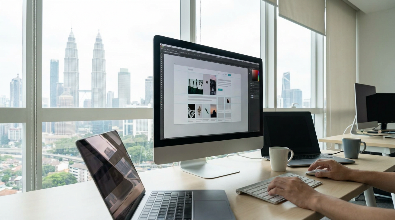Photo web design Malaysia