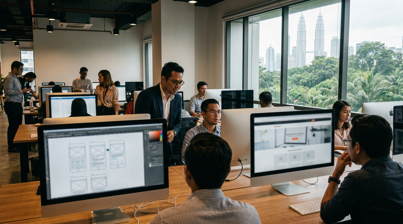 Photo corporate website design Malaysia