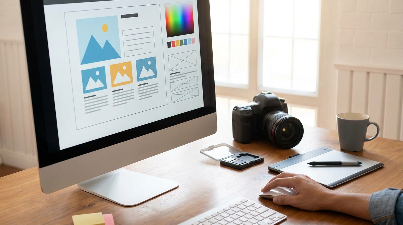 Photo website design
