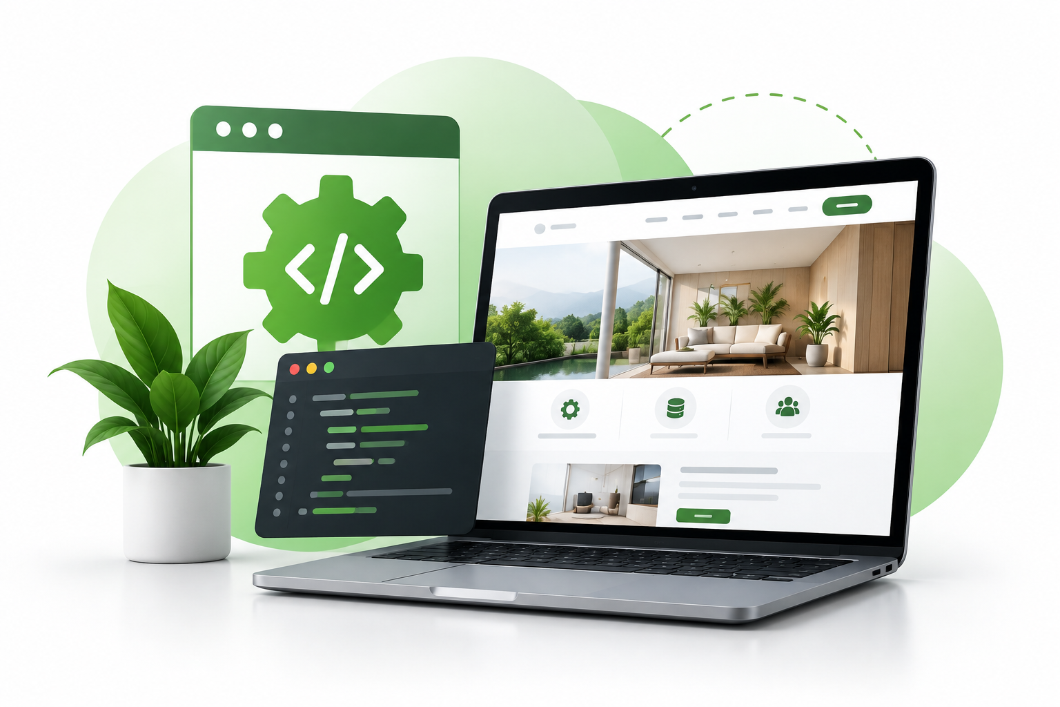 Custom website development