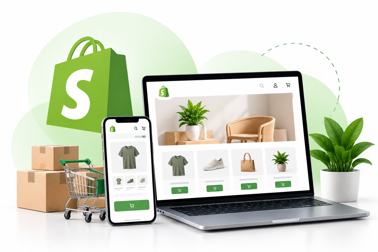 Shopify website design