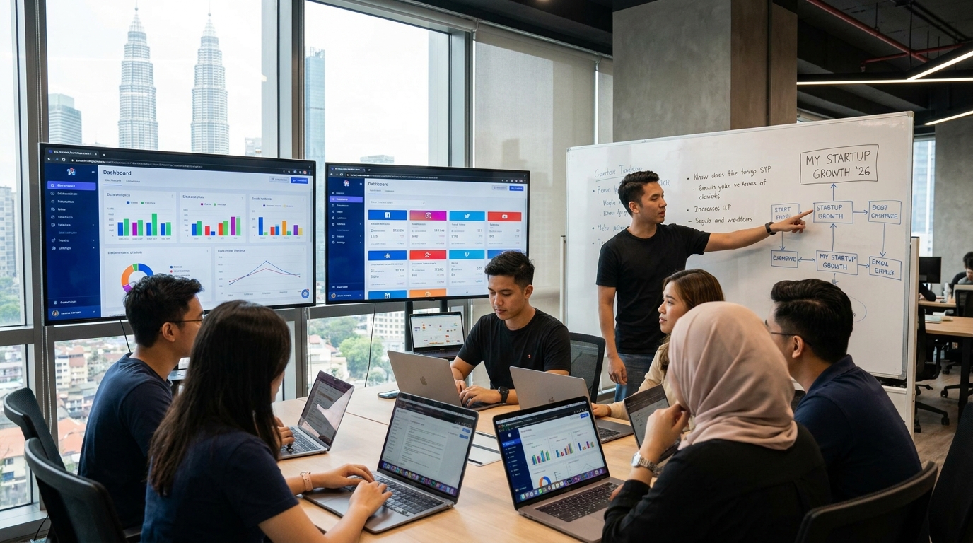 Photo digital marketing Malaysia startups 2026